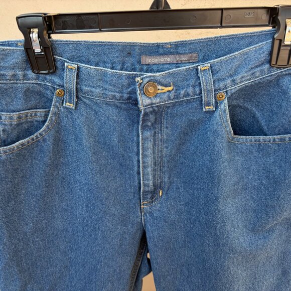 Liz Claireborne - Vintage 90's Straight Leg Jeans - Sz 12R - Picture 3 of 5
